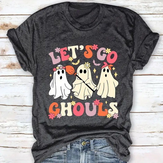 Let's Go Ghouls Halloween T-Shirt